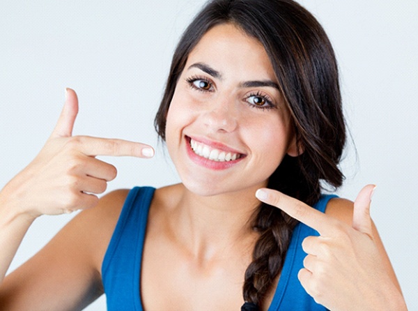 Attractive woman enjoying the benefits of gum recontouring
