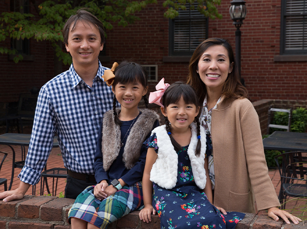 Dr. Pham and her family